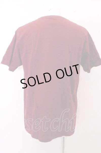 画像2: MARDIGRAS(SADS清春) Tシャツ.CAT /ワイン/ O-23-01-26-040-MA-ts-YM-ZT167 (2)