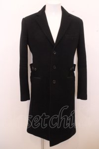 【WINTERセール】5351pour les Hommes コート.スーパー120ビーバーノーフォーク /ブラック/44 O-23-01-26-050-53-ou-YM-ZT-ML033