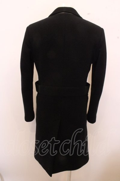 画像4: 5351pour les Hommes コート.スーパー120ビーバーノーフォーク /ブラック/44 O-23-01-26-050-53-ou-YM-ZT-ML033 (4)