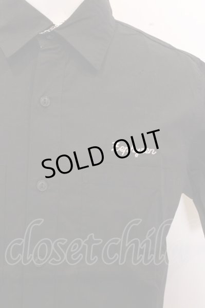 画像2: Zephyren シャツ.バックプリント /ブラック/M O-23-01-26-055-Ze-sh-YM-ZT117 (2)