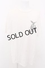 【SALE】PROPA9ANDA Tシャツ.×MAD PSYCHO MARIAクラッシュ /ホワイト/46 O-23-01-26-013-PR-ts-YM-ZT168