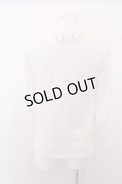 画像3: Moonage Devilment(清春) カットソー.フェイスプリント六分袖 /ホワイト/ O-23-01-26-017-Mo-to-YM-ZT168 (3)