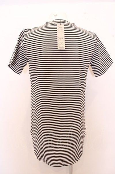 画像2: FUGA Tシャツ.MOSQUITO ボーダーロング /ブラックｘホワイト/44 O-23-01-26-023-FU-ts-YM-ZT167 (2)