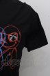 画像2: roar Tシャツ.MAKE YOU PEACE 3 DOLL /ブラック/2 O-23-01-29-004-ro-ts-YM-ZT188 (2)