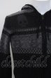 画像3: Custom Culture パーカー.切り替えニット【現在買取対象外】 /ブラックｘグレー/44 O-23-01-29-006-Cu-to-YM-ZT173 (3)