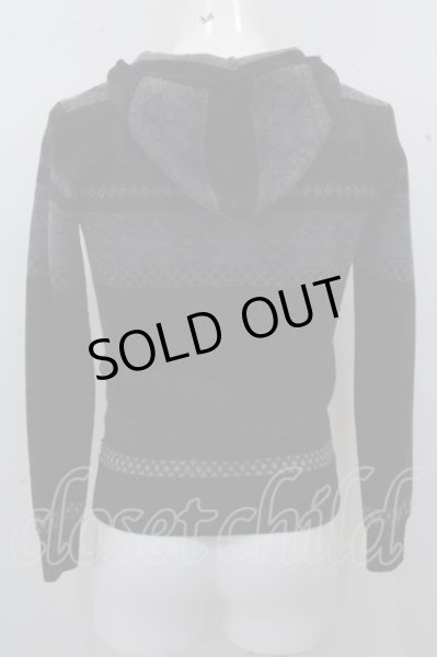 画像6: Custom Culture パーカー.切り替えニット【現在買取対象外】 /ブラックｘグレー/44 O-23-01-29-006-Cu-to-YM-ZT173 (6)