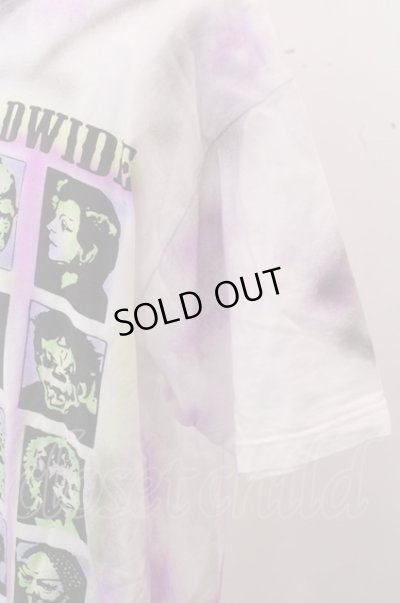 画像3: PSYCHOWORKS Tシャツ.HORRORWORLDWIDE /パターン/ O-23-01-30-031-PS-ts-YM-ZT111