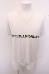 【SALE】NIL DUE / NIL UN Tシャツ.OVERSIZED V TEE O-23-01-30-037-ND-to-YM-ZT204
