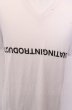 画像2: NIL DUE / NIL UN Tシャツ.OVERSIZED V TEE O-23-01-30-037-ND-to-YM-ZT204 (2)