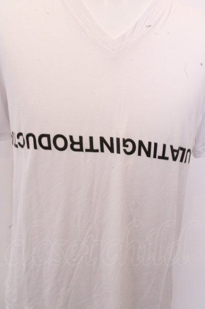 画像2: 【SALE】NIL DUE / NIL UN Tシャツ.OVERSIZED V TEE O-23-01-30-037-ND-to-YM-ZT204