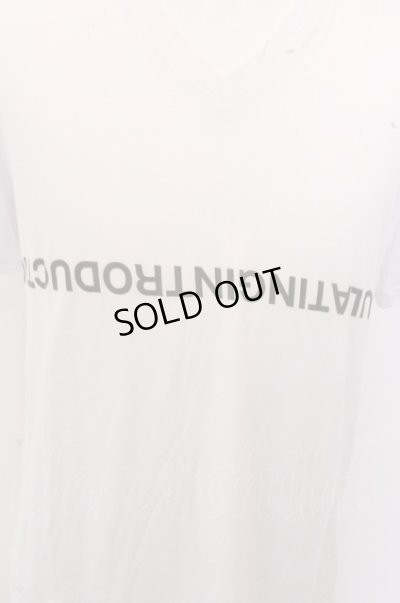 画像2: NIL DUE / NIL UN Tシャツ.OVERSIZED V TEE O-23-01-30-037-ND-to-YM-ZT204