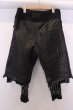 画像8: LGB パンツ.TRUNKSディアスキン【メンズ1】＆LEG/3/4【メンズ1】 /ブラック/1 O-23-01-31-112-LG-pa-YM-ZT-ML002 (8)