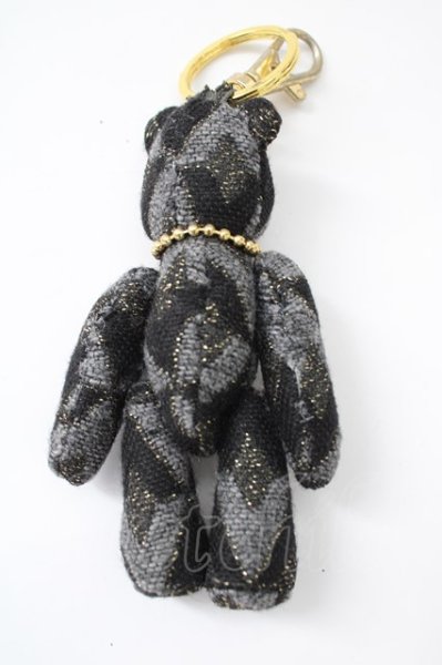 画像2: BLACKMORALキーホルダー.ベア /ブラック/表記なし T-23-02-03-034-BL-za-KN-ZT196 (2)