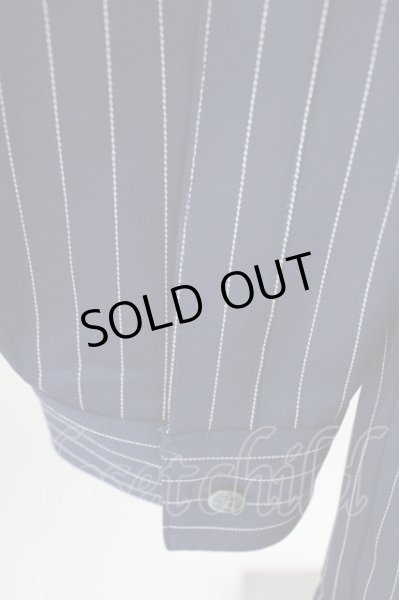 画像4: NO ID. シャツ.ストライフ゜BIG-SH /ブルー/ONE T-23-02-03-004-NO-sh-KN-ZT376 (4)