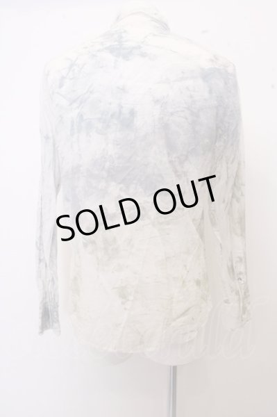 画像4: maxsix シャツ.グラデーションリネン /パターン/M O-23-02-03-039-ma-sh-YM-ZT250 (4)