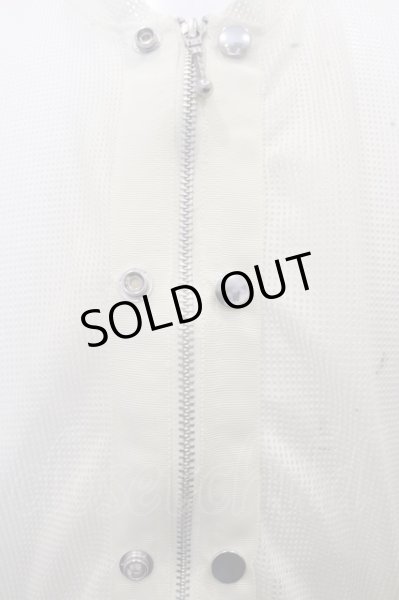画像2: MILK BOY ジャケット.MESH BLOUSON /オフホワイト/ O-23-02-03-051-MI-ja-YM-ZT252 (2)