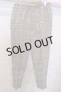 【SALE】ZARA パンツ.タータンジョガー /グレー/EU XL O-23-02-03-060-ZA-pa-YM-ZT253
