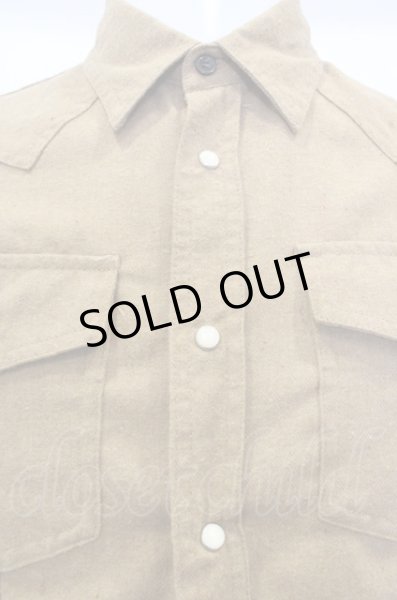 画像2: Roshell シャツ.起毛ウエスタン /ブラウン/S O-23-02-06-041-Ro-sh-YM-ZT254 (2)