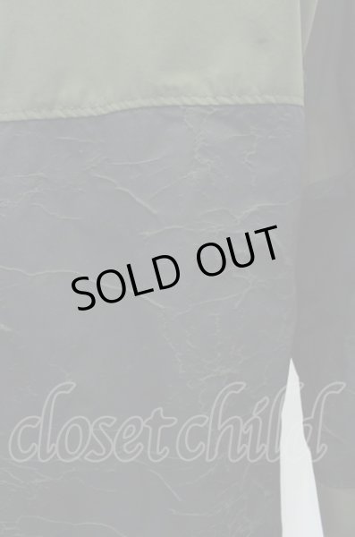 画像2: NO ID. ジャケット.ナイロン切替フーデッドBLZ /カーキ/1 O-23-02-06-011-NO-ja-YM-ZT-M127 (2)