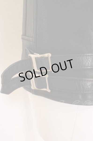 画像2: VANQUISH ジャケット.カウレザーダブルライダース O-23-02-06-013-VA-ou-YM-ZT-M108 (2)