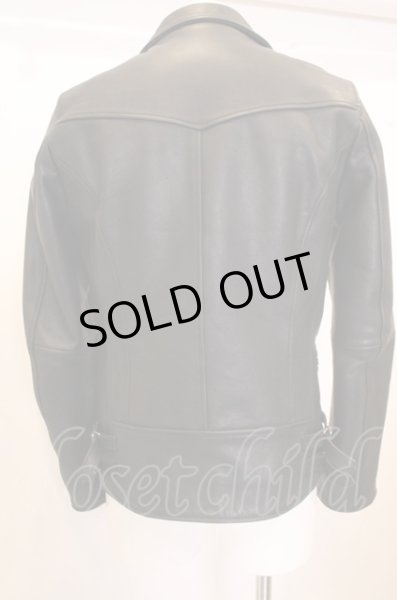 画像4: VANQUISH ジャケット.カウレザーダブルライダース O-23-02-06-013-VA-ou-YM-ZT-M108 (4)