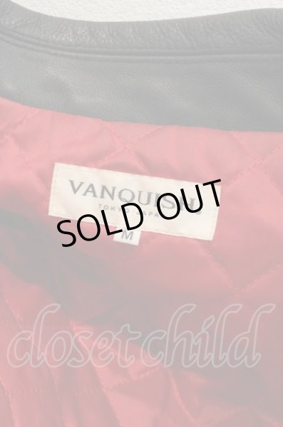 画像5: VANQUISH ジャケット.カウレザーダブルライダース O-23-02-06-013-VA-ou-YM-ZT-M108 (5)