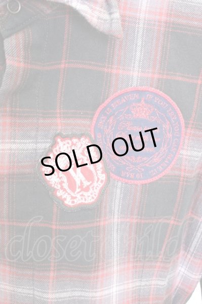 画像4: VANQUISH GOLD シャツ.エンブレム /レッド/44 T-23-02-17-004-VA-sh-KN-ZT031 (4)