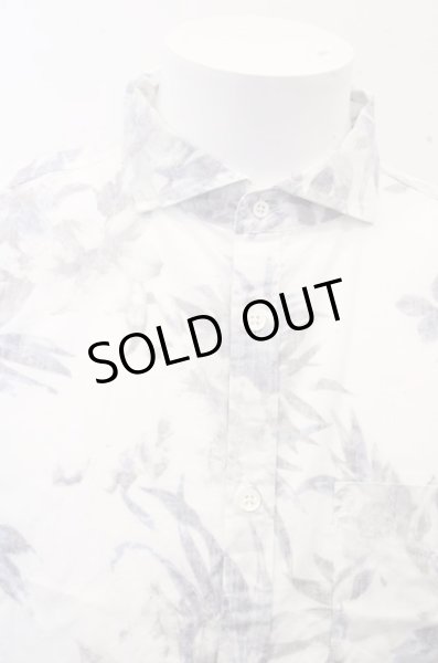 画像2: GOSTAR DE FUGA シャツ.花柄七分袖 /ホワイト/46 O-23-02-17-043-GO-sh-YM-ZT289 (2)