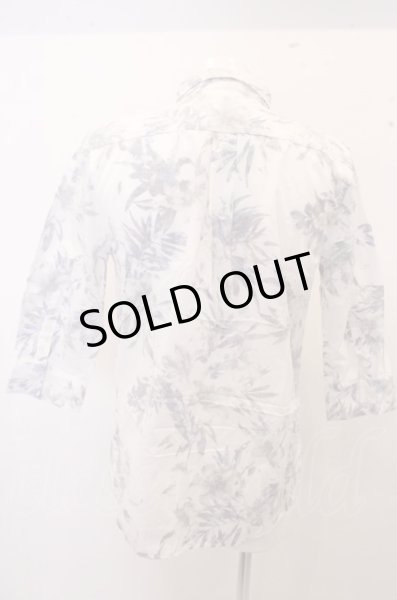 画像4: GOSTAR DE FUGA シャツ.花柄七分袖 /ホワイト/46 O-23-02-17-043-GO-sh-YM-ZT289 (4)
