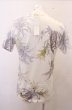 画像2: GOSTAR DE FUGA Tシャツ.COULEUR花柄 /ホワイト/46 O-23-02-17-044-GO-ts-YM-ZT289 (2)