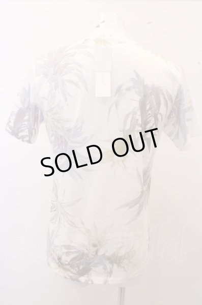 画像2: GOSTAR DE FUGA Tシャツ.COULEUR花柄 /ホワイト/46 O-23-02-17-044-GO-ts-YM-ZT289 (2)