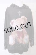 【セール】TRAVAS TOKYO パーカー.Furry bear Hoodie /ブラック/ O-23-02-27-051-TR-to-IG-ZT276