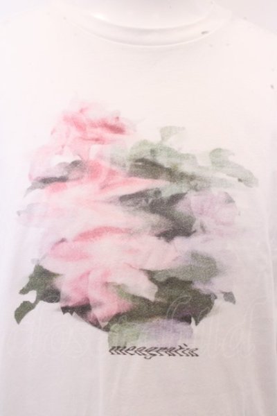 画像2: 【SALE】meagratia Tシャツ.print S/S /ホワイト/2 O-23-02-27-006-ME-ts-YM-ZT276
