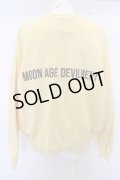 【WINTERセール】Moonage Devilment(清春) カットソー.Embroidery Pull Over /イエロー/44 O-23-02-27-016-Mo-sho-YM-ZT276