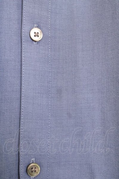 画像4: NO ID.BLACK シャツ.レイヤードロングSH /ブルーグレー/2 T-23-02-28-004-NO-sh-KN-ZT054 (4)