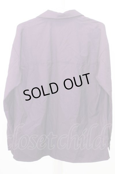 画像2: FUGA シャツ.両ポケットオープンカラー /パープル/44 T-23-02-28-008-FU-sh-KN-ZT161 (2)