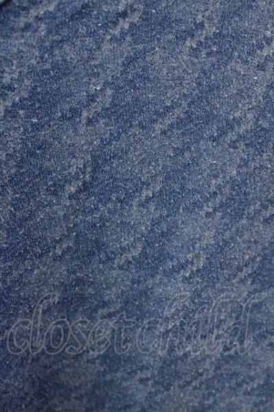 画像5: GOSTAR DE FUGA カットソー.Tempest 千鳥ジャガードニット /ブルー/46 T-23-02-28-010-GO-to-KN-ZT161 (5)