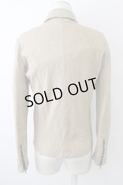 画像2: BUFFALO BOBS シャツ.FEATHER【フェザー】レザー /ベージュ/2 T-23-02-28-014-BU-sh-KN-ZT417 (2)