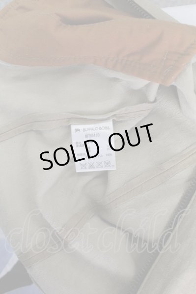 画像10: BUFFALO BOBS シャツ.FEATHER【フェザー】レザー /ベージュ/2 T-23-02-28-014-BU-sh-KN-ZT417 (10)