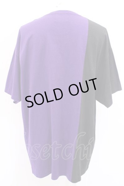 画像2: KMK(KINGLY MASK) Tシャツ.懐中時計バイカラー /ブラック×パープル/ O-23-03-01-065-KM-ts-IG-ZT258 (2)