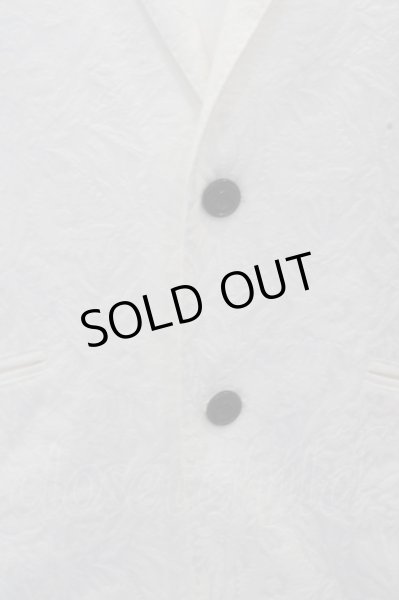 画像3: TORNADO MART ジャケット.ボタニカルジャガード /ホワイト/M O-23-03-01-079-TO-ja-YM-ZT257 (3)