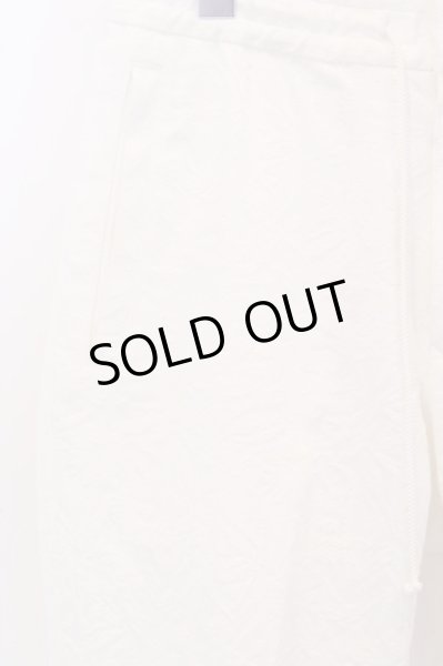 画像2: TORNADO MART パンツ.ボタニカルジャガードイージー /ホワイト/S O-23-03-01-087-TO-pa-YM-ZT073 (2)