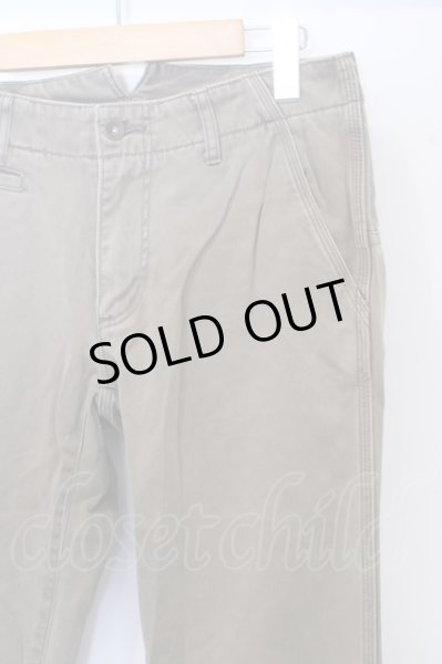 画像2: Moonage Devilment(清春) パンツ.ヴィンテージチノ /ブラウン/00 O-23-03-01-089-Mo-pa-YM-ZT249 (2)