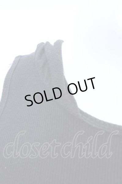 画像2: 上野商会 タンクトップ.フーデッドロングテレコ /ブラック/S O-23-03-09-026-UE-to-YM-ZT081 (2)