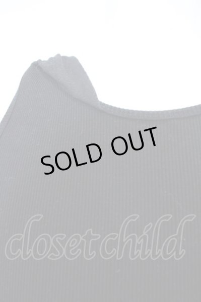 画像2: 上野商会 タンクトップ.フーデッドロングテレコ /ブラック/S O-23-03-09-027-UE-to-YM-ZT081 (2)