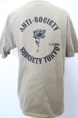 【SALE】Subciety Tシャツ.ANTI-SOCIETY O-23-03-09-032-KU-ts-YM-ZT108