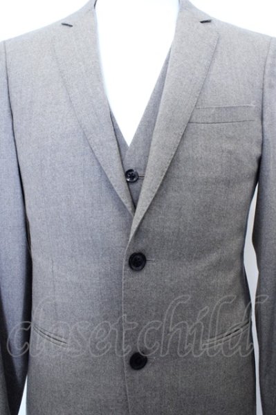画像2: junhashimoto スーツ.3D JACKET 4PK VEST 3D 19cm PANTS SET /グレイ/ O-23-03-09-039-ju-ja-YM-ZT162 (2)