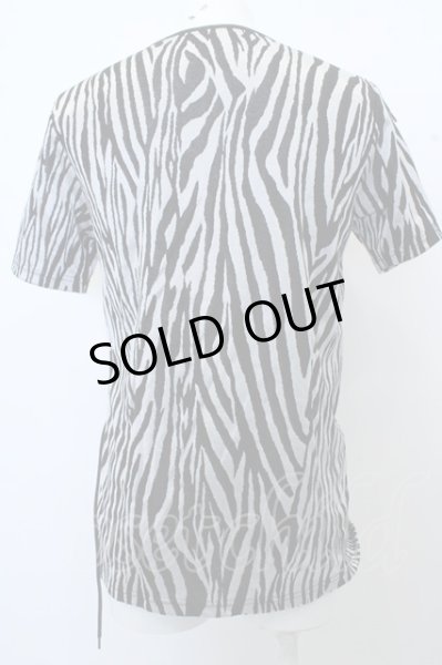 画像3: TORNADO MART Tシャツ.ゼブラレースアップカットソー /ブラック/L O-23-03-14-089-TO-ts-YM-ZT034 (3)