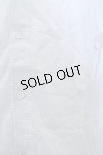 画像2: TORNADO MART シャツ.クロコプリントサッカー /ホワイト/LL O-23-03-14-131-TO-sh-YM-ZT024 (2)