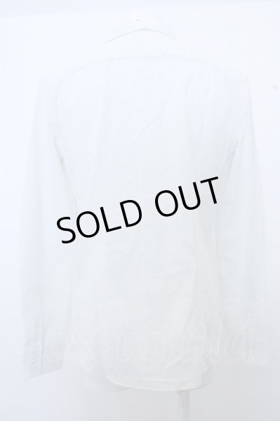 画像3: TORNADO MART シャツ.クロコプリントサッカー /ホワイト/LL O-23-03-14-131-TO-sh-YM-ZT024 (3)